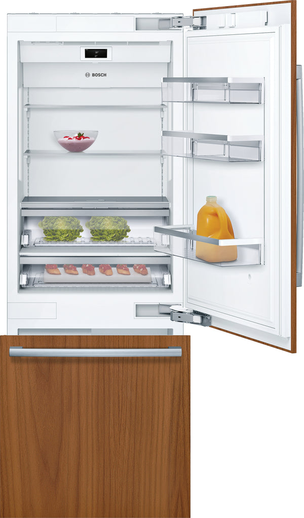 Benchmark®, Built-in Bottom Freezer Refrigerator, 30'', Flat Hinge