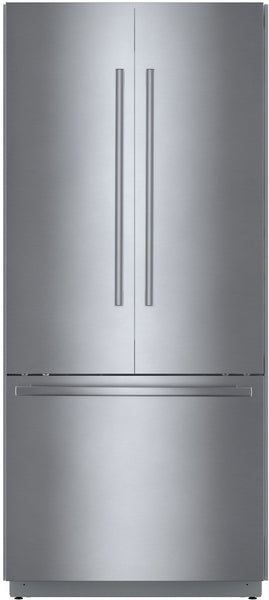 Benchmark®, Built-in Bottom Freezer Refrigerator, 36'', Flat Hinge