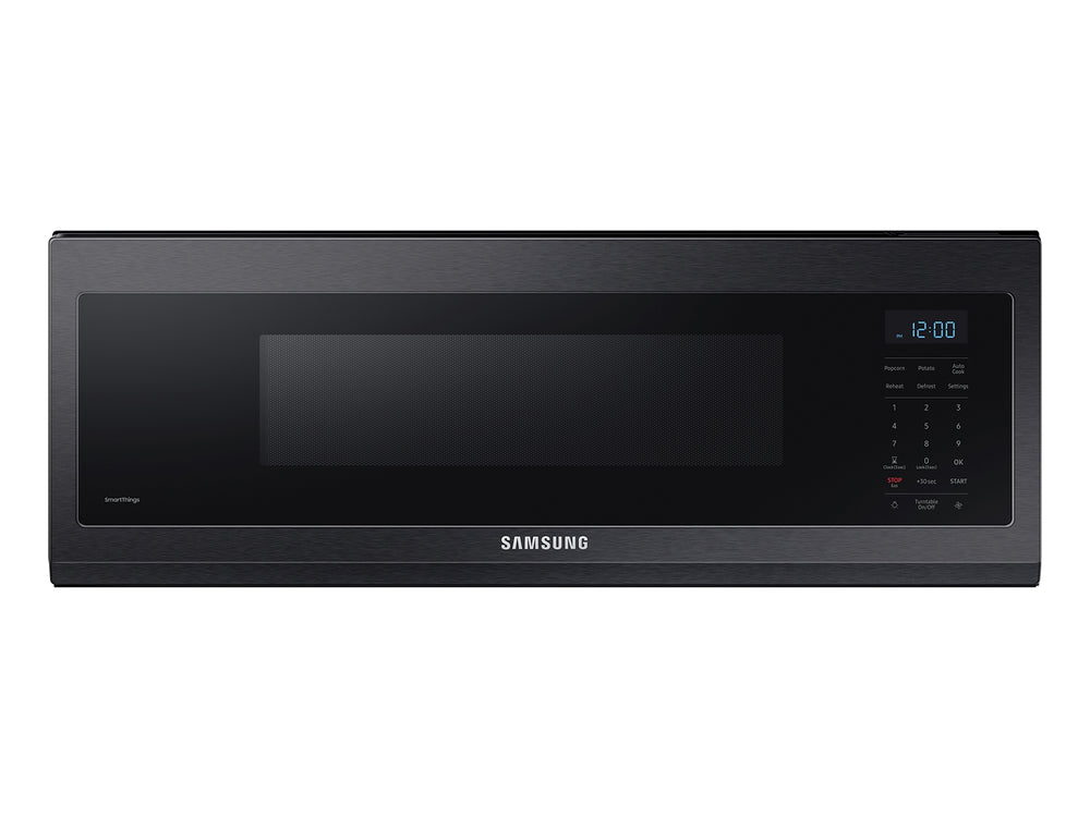 1.1 cu. ft. Smart SLIM Over-the-Range Microwave with 400 CFM Hood Ventilation, Wi-Fi & Voice Control