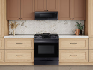 1.1 cu. ft. Smart SLIM Over-the-Range Microwave with 550 CFM Hood Ventilation, Wi-Fi & Voice Control