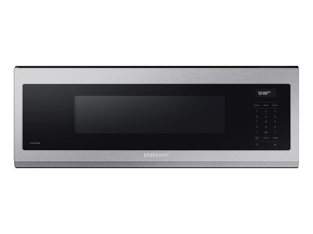 1.1 cu. ft. Smart SLIM Over-the-Range Microwave with 550 CFM Hood Ventilation, Wi-Fi & Voice Control