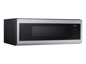 1.1 cu. ft. Smart SLIM Over-the-Range Microwave with 550 CFM Hood Ventilation, Wi-Fi & Voice Control