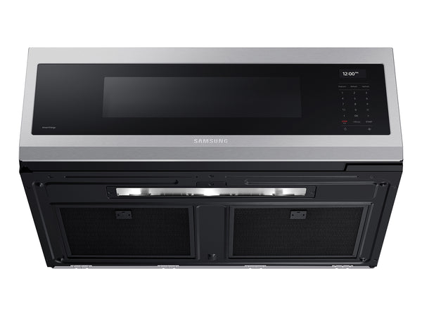 1.1 cu. ft. Smart SLIM Over-the-Range Microwave with 550 CFM Hood Ventilation, Wi-Fi & Voice Control