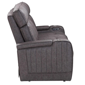 Equinox Power Sofa with Drop Down Table & LED