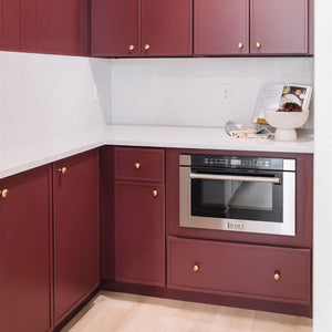 ZLINE 24" 1.2 cu. ft. Built-in Microwave Drawer with a Traditional Handle in Stainless Steel