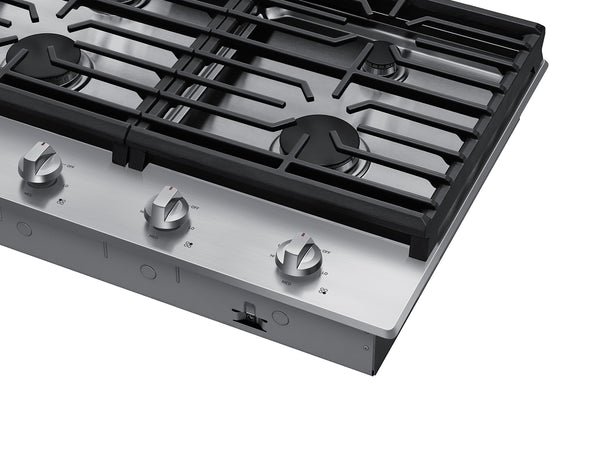30" Gas Cooktop in Stainless Steel