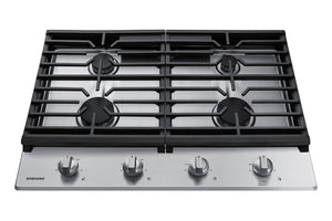 30" Gas Cooktop in Stainless Steel