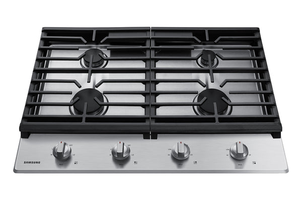 30" Gas Cooktop in Stainless Steel
