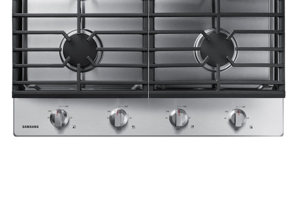 30" Gas Cooktop in Stainless Steel