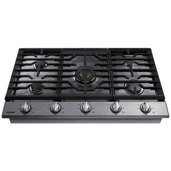 36" Smart Gas Cooktop with 22K BTU Dual Power Burner in Stainless Steel