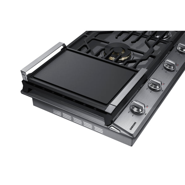 36" Smart Gas Cooktop with 22K BTU Dual Power Burner in Stainless Steel