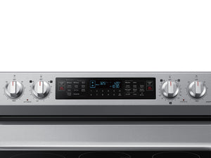 6.3 cu. ft. Smart Freestanding Electric Range with Flex Duo™, No-Preheat Air Fry & Griddle in Stainless Steel