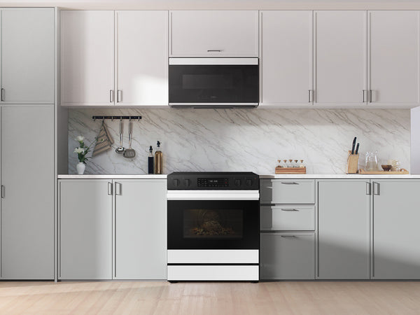 Bespoke Smart Slide-In Electric Range 6.3 cu. ft. with Air Fry & Precision Knobs