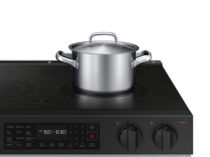 Bespoke Smart Slide-In Electric Range 6.3 cu. ft. with Air Fry & Precision Knobs