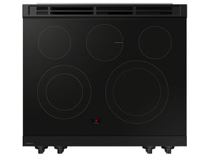 Bespoke Smart Slide-In Electric Range 6.3 cu. ft. with Air Fry & Precision Knobs
