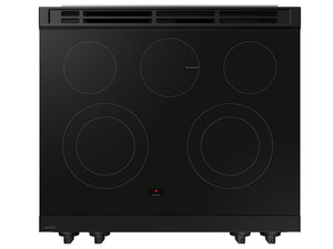 Bespoke Smart Slide-In Electric Range 6.3 cu. ft. with Precision Knobs
