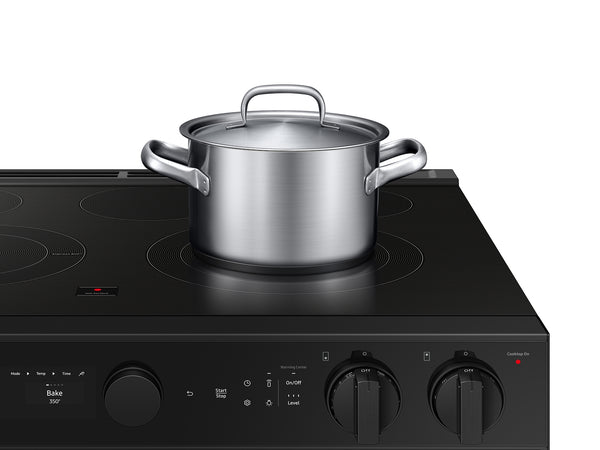 Bespoke Smart Slide-In Electric Range 6.3 cu. ft. with Air Sous Vide & Air Fry