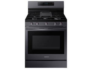 6.0 cu. ft. Smart Freestanding Gas Range with No-Preheat Air Fry and Convection+ in Black Stainless Steel