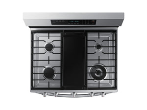 6.0 cu. ft. Smart Freestanding Gas Range with No-Preheat Air Fry, Convection+ & Stainless Cooktop in Stainless Steel