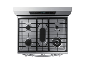 6.0 cu. ft. Smart Freestanding Gas Range with No-Preheat Air Fry, Convection+ & Stainless Cooktop in Stainless Steel