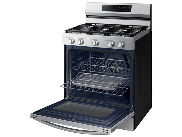 6.0 cu. ft. Smart Freestanding Gas Range with No-Preheat Air Fry, Convection+ & Stainless Cooktop in Stainless Steel