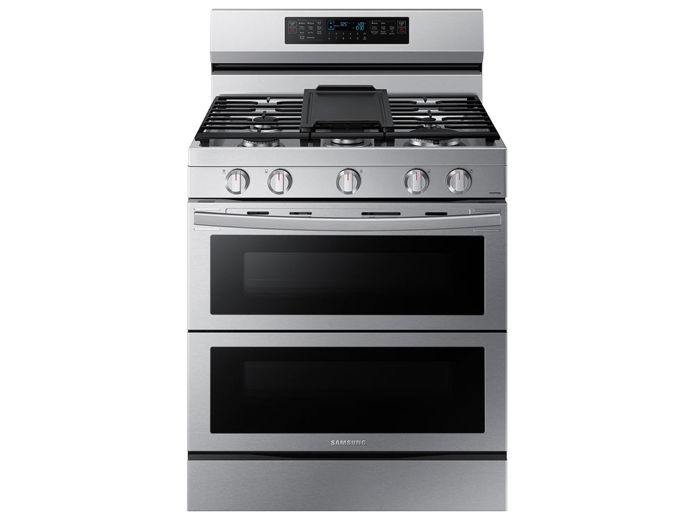 6.0 cu. ft. Smart Freestanding Gas Range with Flex Duo™, Stainless Cooktop & Air Fry in Stainless Steel