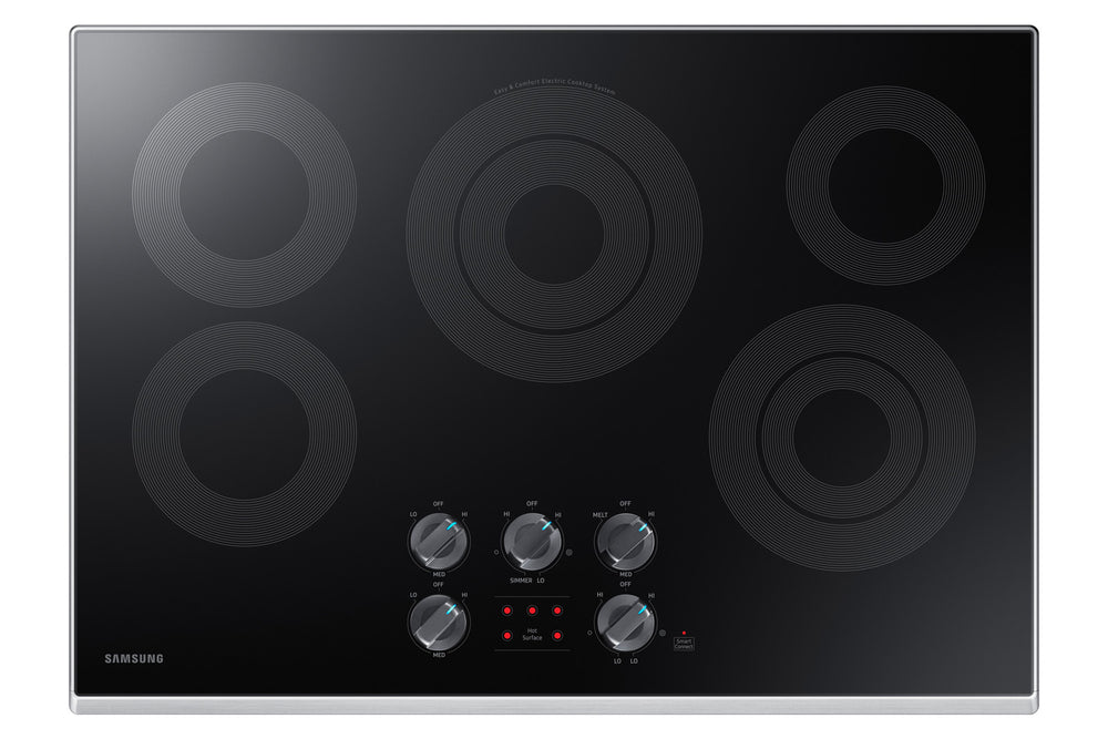 30" Smart Electric Cooktop in Stainless Steel