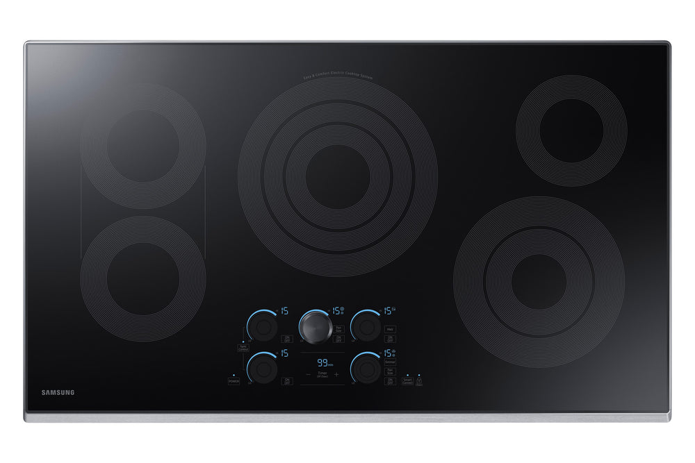 36" Smart Electric Cooktop with Sync Elements in Stainless Steel
