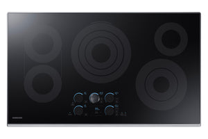 36" Smart Electric Cooktop with Sync Elements in Stainless Steel
