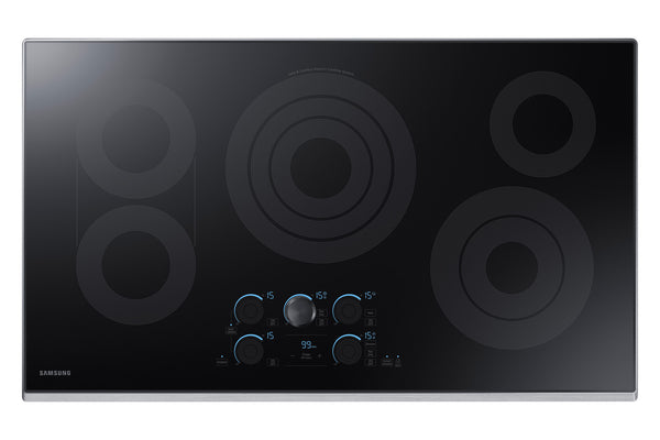 36" Smart Electric Cooktop with Sync Elements in Stainless Steel