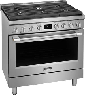 36" Dual-Fuel Freestanding Range