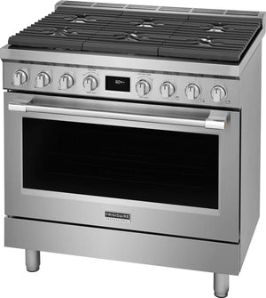 36" Dual-Fuel Freestanding Range