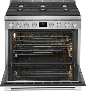 36" Dual-Fuel Freestanding Range
