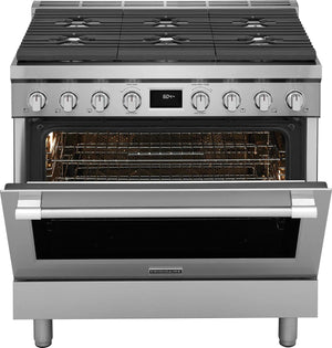 36" Dual-Fuel Freestanding Range
