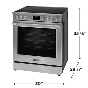 30" Electric Range with No Preheat and Air Fry