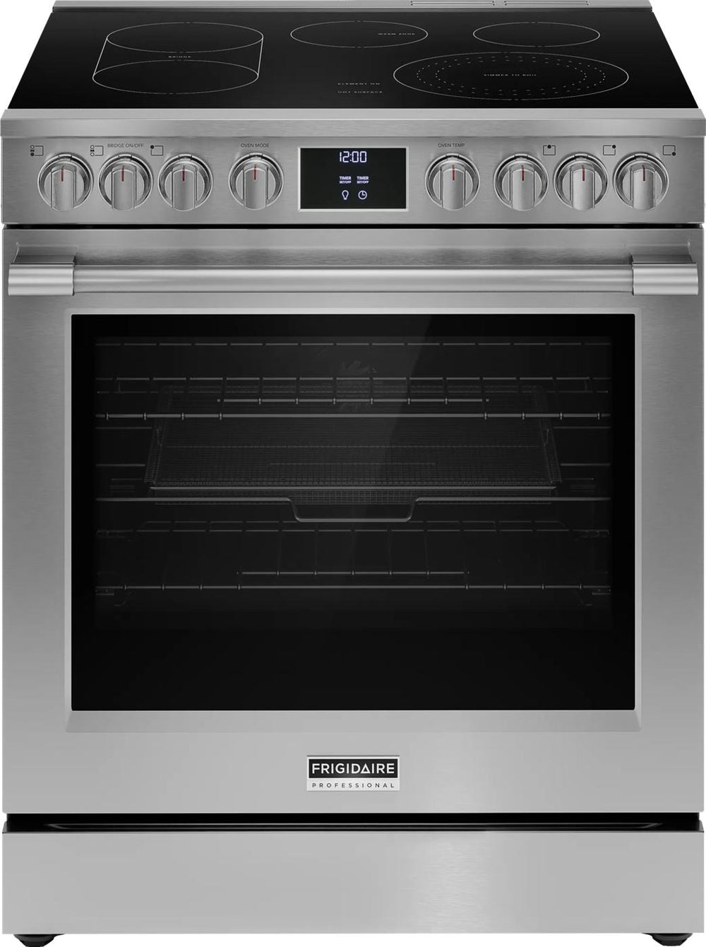 30" Electric Range with No Preheat and Air Fry