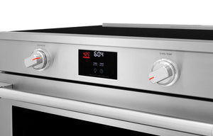30" Induction Range with Total Convection