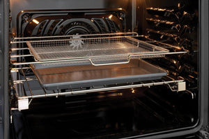 30" Induction Range with Total Convection