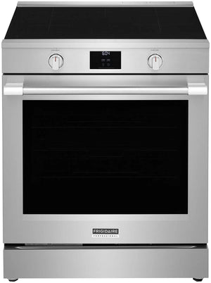 30" Induction Range with Total Convection
