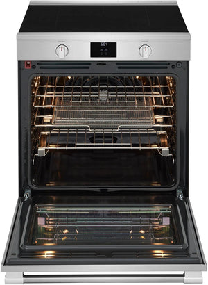 30" Induction Range with Total Convection