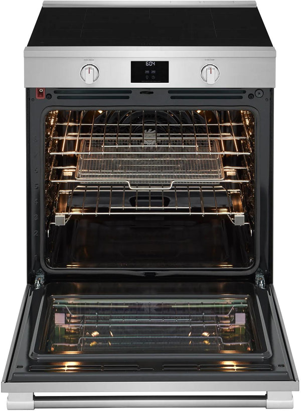 30" Induction Range with Total Convection
