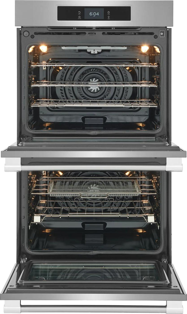 30" Double Wall Oven with Stone-Baked Pizza Mode