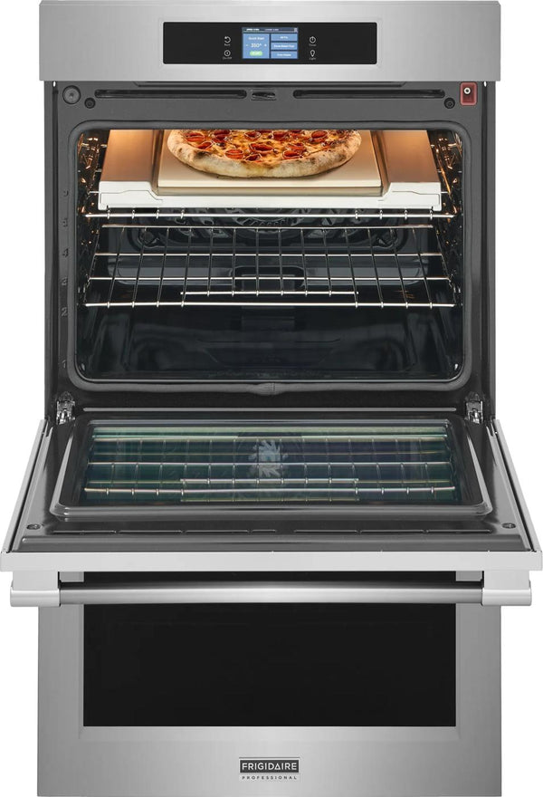 30" Double Wall Oven with Stone-Baked Pizza Mode