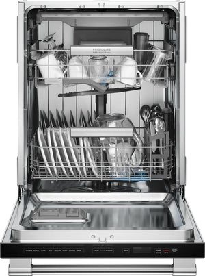 24" Stainless Steel Tub Dishwasher with CleanBoost™ and Adaptive Quick Wash