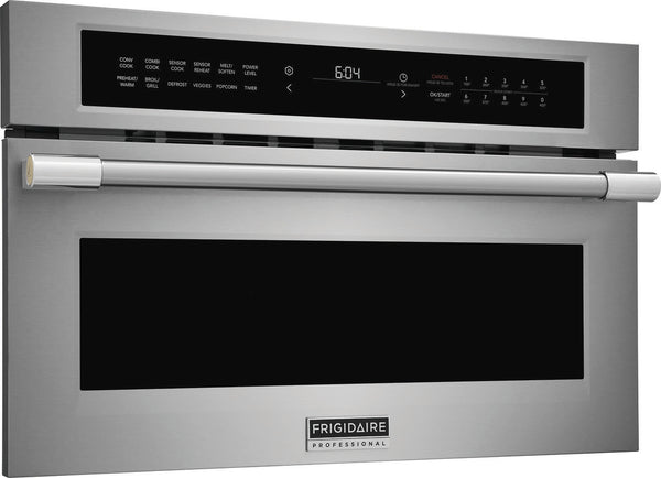30" Built-In Convection Microwave Oven with Drop-Down Door