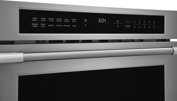 30" Built-In Convection Microwave Oven with Drop-Down Door