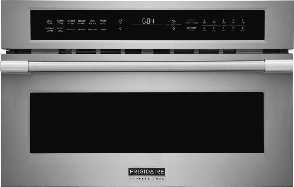 30" Built-In Convection Microwave Oven with Drop-Down Door