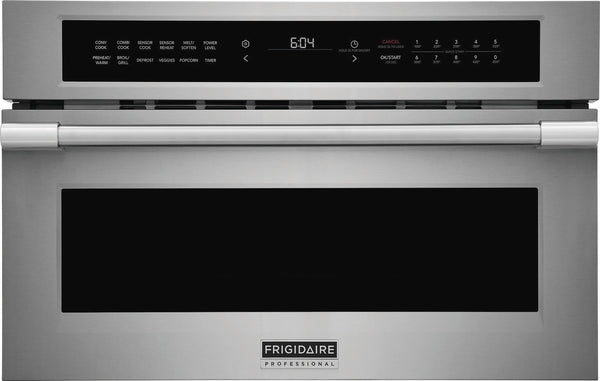 30" Built-In Convection Microwave Oven with Drop-Down Door
