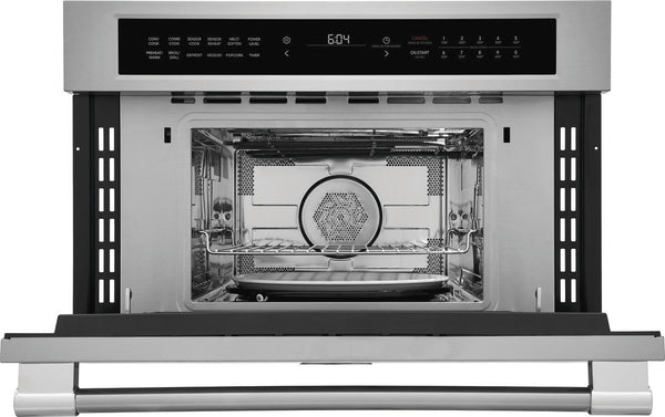 30" Built-In Convection Microwave Oven with Drop-Down Door
