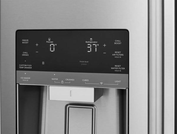 22 Cu. Ft. Counter-Depth 4-Door French Door Refrigerator
